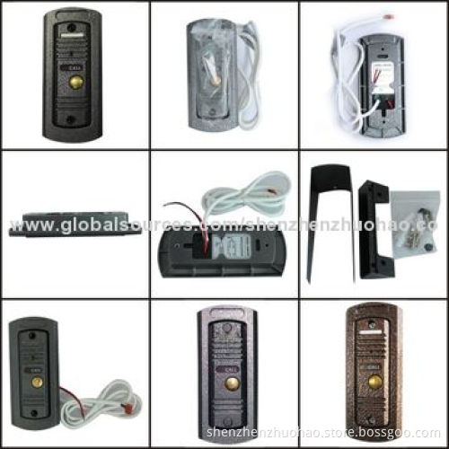 Motion Detector 7-inch Color Video Door Phone for Villas, Homes & Offices